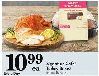 Pavilions Signature cafe turkey breast offer