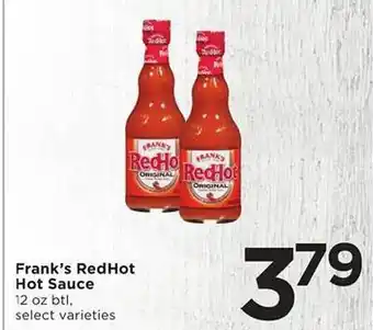 SHOPPERS Frank's redhot hot sauce offer