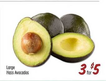 Sprouts Farmers Market Large hass avocados offer