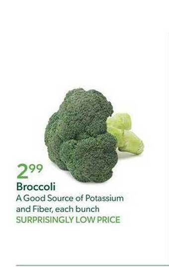 Publix Broccoli offer