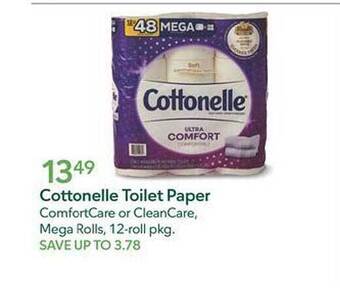 Publix Cottonelle toilet paper offer