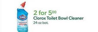 Publix Clorox toilet bowl cleaner offer