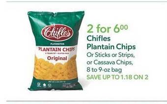 Publix Chifles plantain chips offer