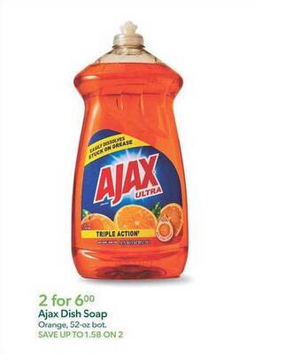 Publix Ajax dish soap offer