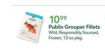 Publix Publix grouper fillets offer