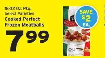 Hannaford Cooked perfect frozen meatballs offer