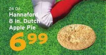 Hannaford Hannaford 8 in. dutch apple pie offer