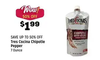 Grocery Outlet Tres cocina chipotle pepper offer