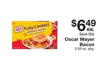 Fairway Store Market Oscar mayer bacon offer