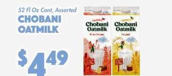 The Food Emporium Chobani oatmilk offer