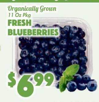 The Food Emporium Fresh blueberries offer