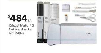 JOANN Cricut maker 3 cutting bundle offer