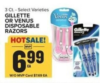 Food Lion Gillette Or Venus Disposable Razors offer