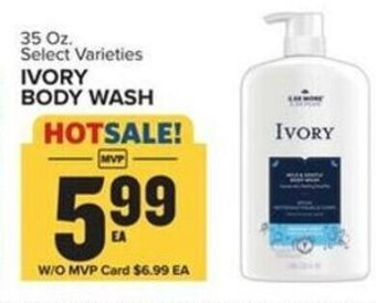 Food Lion Ivory Body Wash offer