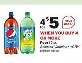 Stater Bros Pepsi offer