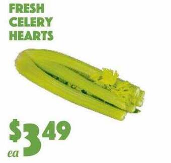 The Food Emporium Fresh celery hearts offer