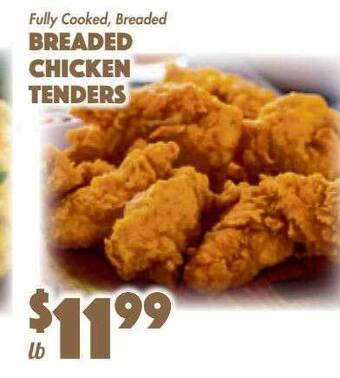 The Food Emporium Breaded chicken tenders offer