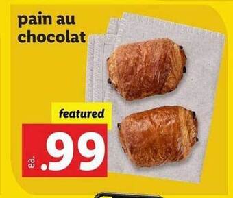 Lidl Pain au chocolat offer