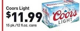 Rosauers Coors light offer