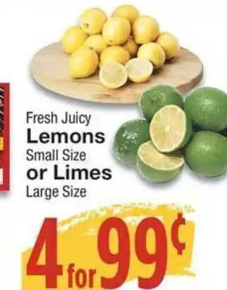 Lemons or limes