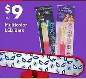 Big Lots Multicolor led bars offer