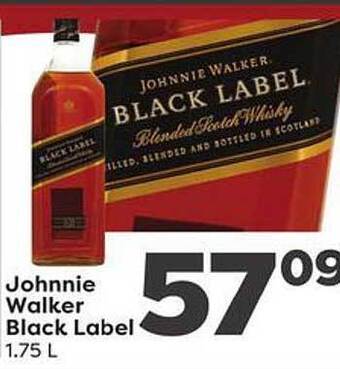 Weis Markets Johnnie walker black label offer