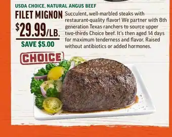 Filet mignon