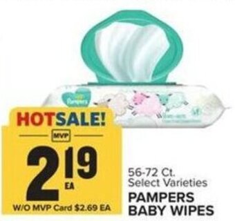 Food Lion Pampers Baby Wipes offer