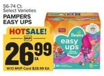 Food Lion Pampers Easy Ups offer