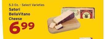 Hannaford Satori bellavitano cheese offer