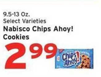 Hannaford Nabisco chips ahoy! cookies offer