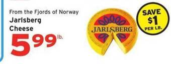 Hannaford Jarlsberg cheese offer