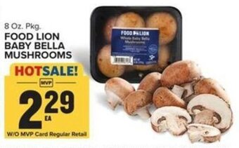 Food Lion Food Lion Baby Bella Mushrooms offer