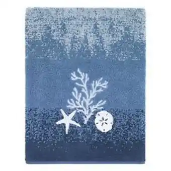 Kohl's Avanti batik coastal bath towel offer