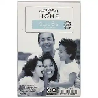 Walgreens Acrylic frame 4x6 4 inch x 6 inch clear offer
