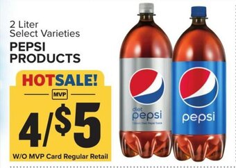 Food Lion Pepsi Products 2 Liter offer