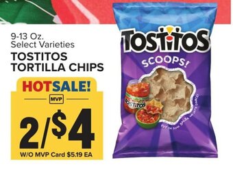 Food Lion Tostitos Tortilla Chips 9-13 Oz. offer