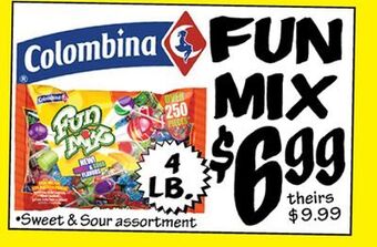 Ollie's Colombina fun mix offer