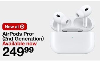 Target Airpods pro® (2nd generation) offer