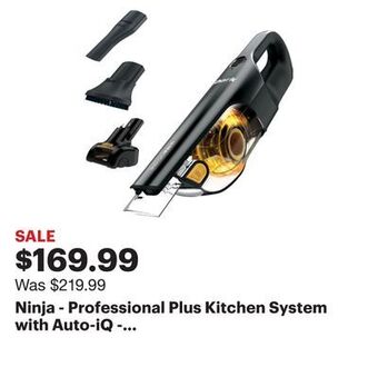 Best Buy Ninja - professional plus kitchen system with auto-iq - black/stainless steel offer