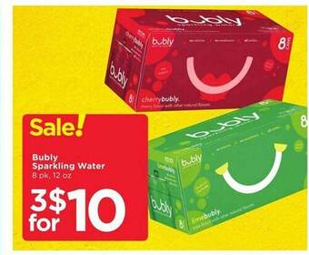 Cub Foods Bubly sparkling water offer