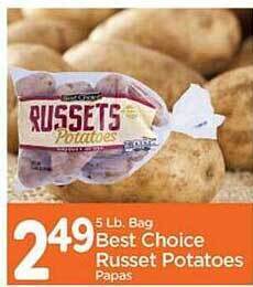 Edwards Food Giant Best choice russet potatoes offer