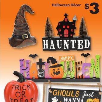 Family Dollar Halloween decor offer