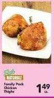 Fairplay Family pack chicken thighs offer