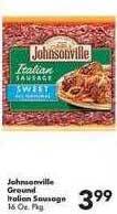 Fairplay Johnsonville ground italian sausage offer