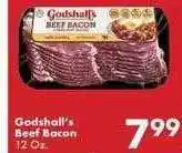 Fairplay Godshall's beef bacon offer