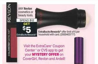 CVS Revlon cosmetics or beauty tools offer