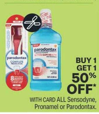CVS Sensodyne, pronamel or parodontax offer