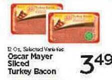 Edwards Food Giant Oscar mayer sliced turkey bacon offer