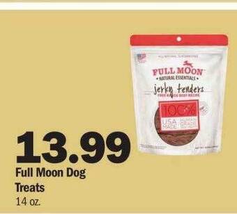 Meijer Full moon dog treats offer